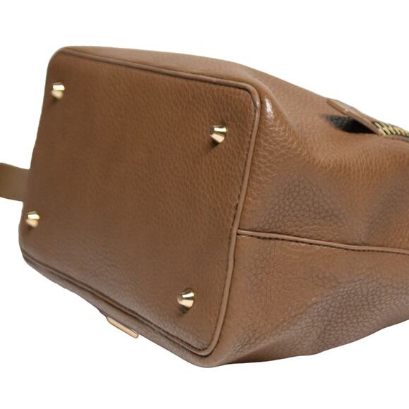 Large Brown Work Business Purse Big DREAM CONTROL Shopping Bag Crossbody Handbag - Picture 8 of 10